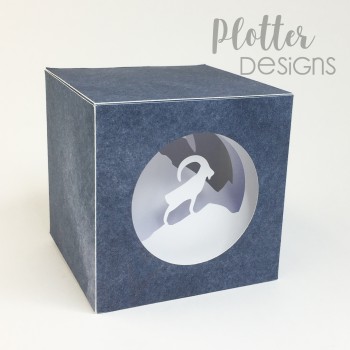 Plotterdatei Lichtbox Steinbock von PlotterDesigns